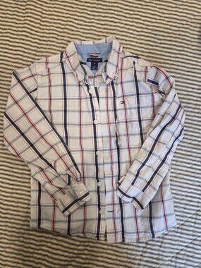 Boys Tommy Hilfiger Button Down Size 6